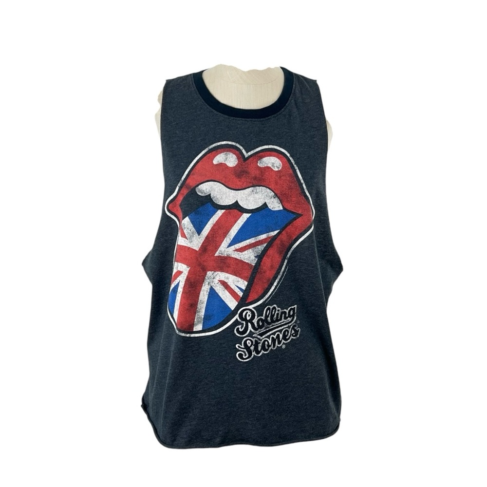 Bravado Rolling Stones Women’s Muscle Tee Tank  Sz L